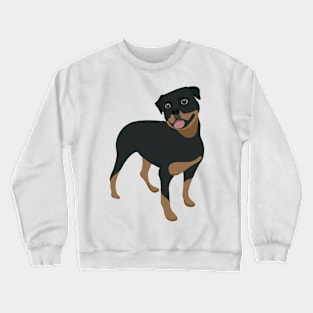 Rottweiler Dog Crewneck Sweatshirt